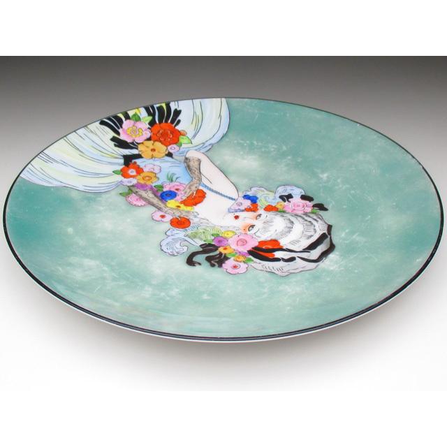 ノリタケ オールドノリタケ デコレディ マダム・ポンパドール プレート