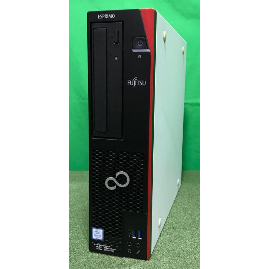 埼玉発】【FUJITSU】デスクトップPC ESPRIMO D588/TX ☆Core i3-8100