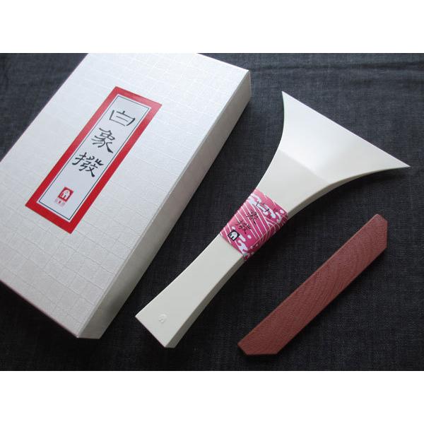 三味線撥(三味線バチ) 白象 地唄用 【七二】 練習用 プラスチック(プラ