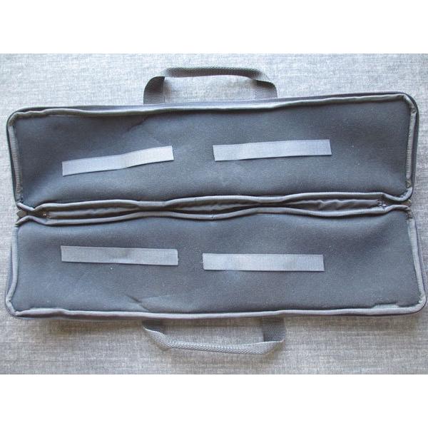 横笛ケース 篠笛(しの笛) ソフトケース ショルダー付 2色 ブラック