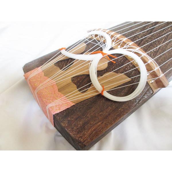 伝統的な筝 13弦 爪付き 6尺箏セット(6尺琴セット)