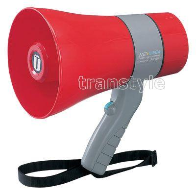 UNI-PEX（ユニペックス） メガホン 拡声器 TR-215SA 防滴形 サイレン付