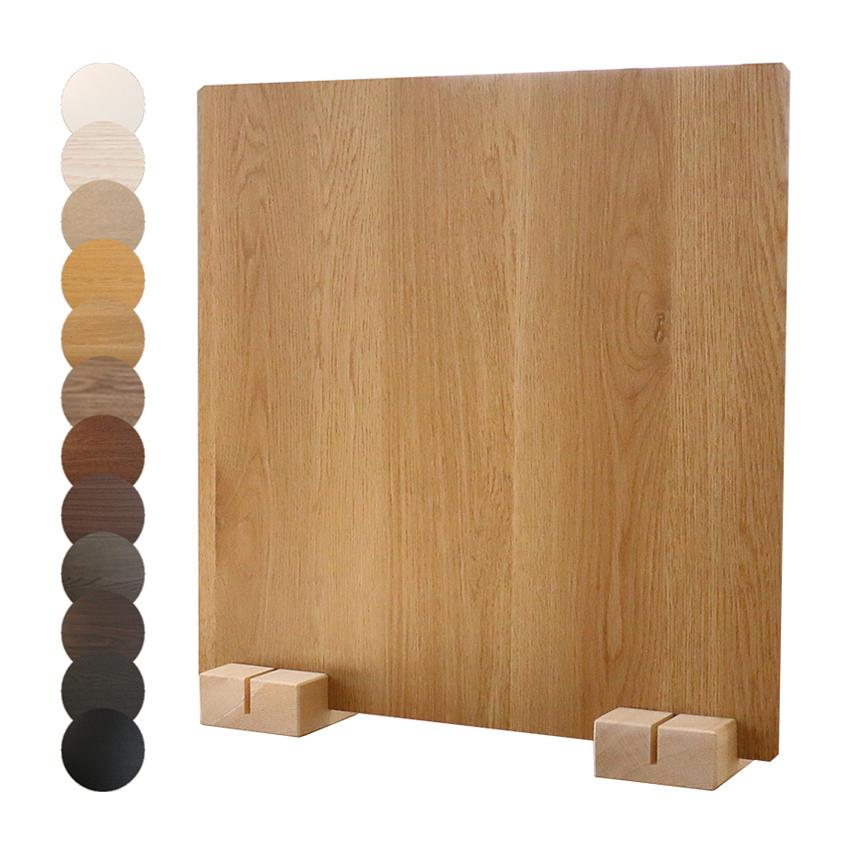 友澤木工 パーテーション 木製 卓上 サイズ パーティション テーブル上