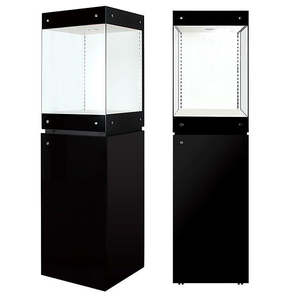 JAJAN コレクションケース led照明付き ガラス 扉 フィギュアケース