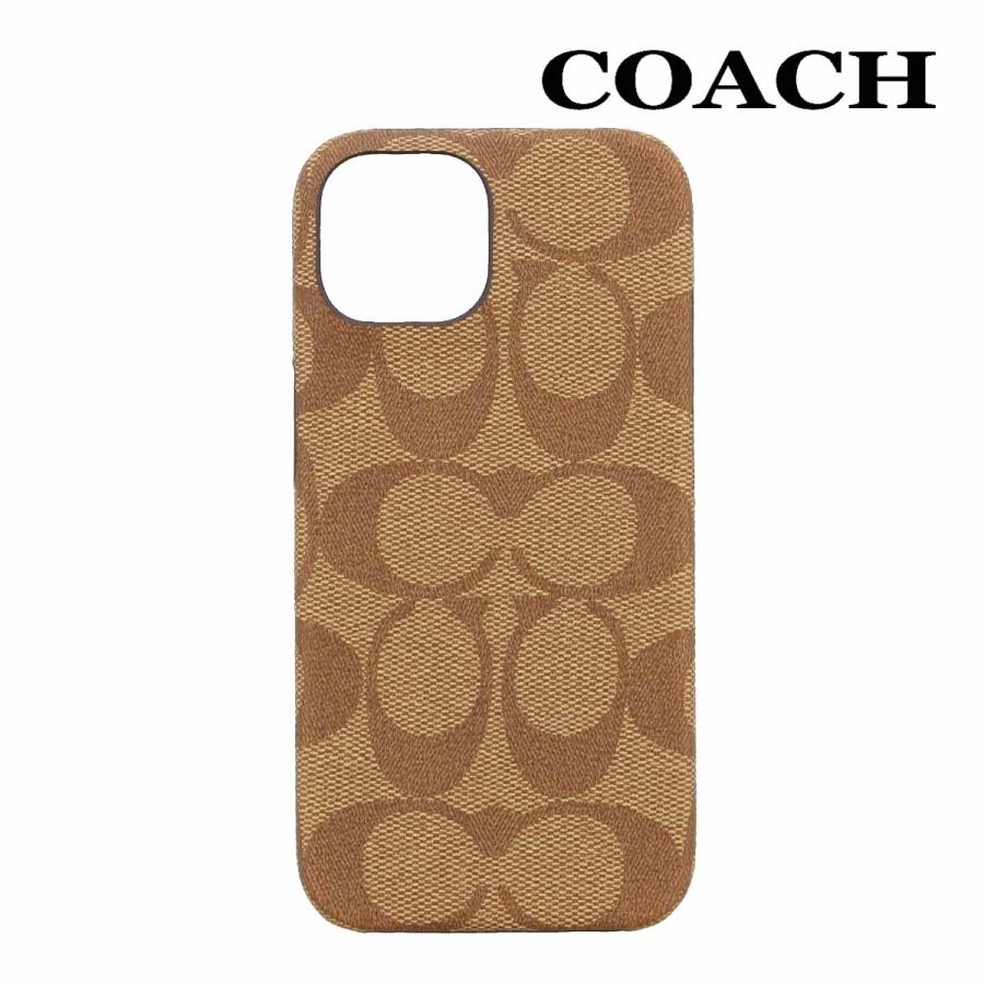 COACH（コーチ） iPhone15 スマホケース 小物 COACH CT676 カーキ