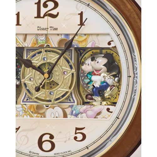 SEIKO 電波からくり掛け時計「Disney Time（ディズニータイム