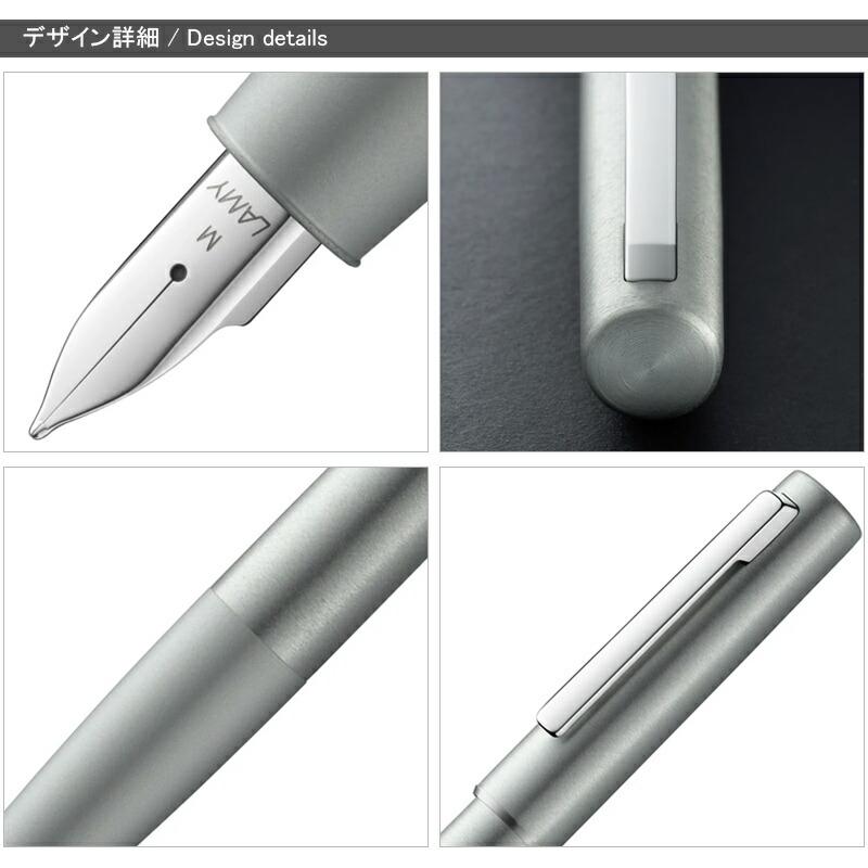 LAMY（ラミー） 万年筆 アイオン aion EF極細字/F細字/M中字 ブラック