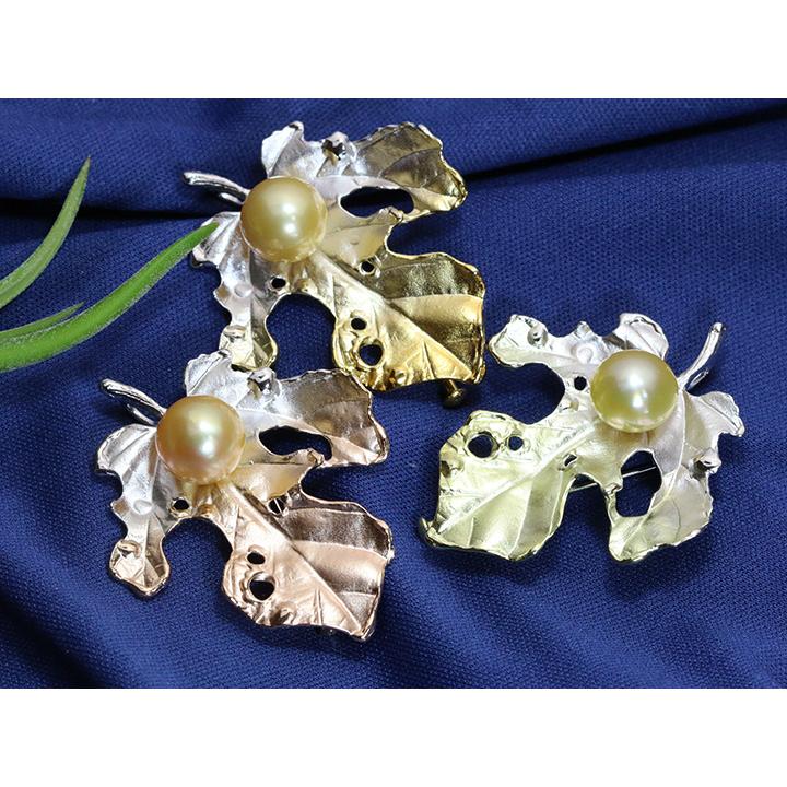 ギフト応援プライス 大粒11mm白蝶真珠 パール SV950 シルバーブローチ