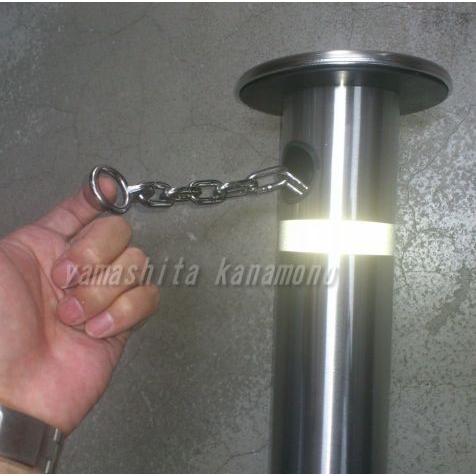 帝金バリカー KS−11C 上下式 76.3mm径 取替用支柱（交換用ポール