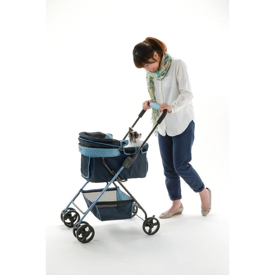 リッチェル（Richell） ペットカート エルフィ ブルー ｜ ペットバギー