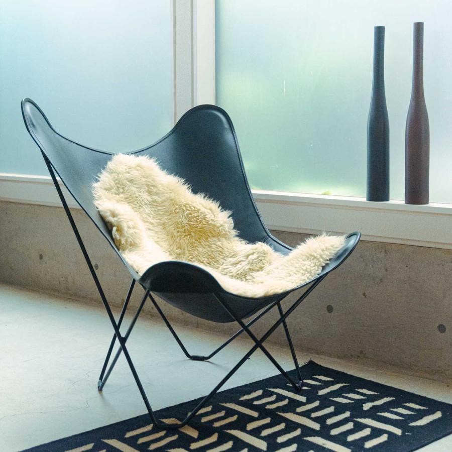 CUERO（クエロ） BKF バタフライチェア マリポサ 正規品 本革 ラウンジ