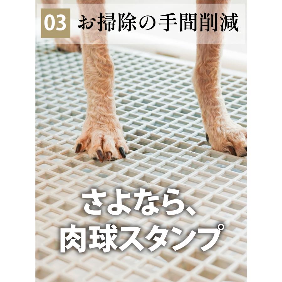 犬 用 トイレ トイレトレー 足濡れ防止 大判 しつけ用 多頭買い 大型犬