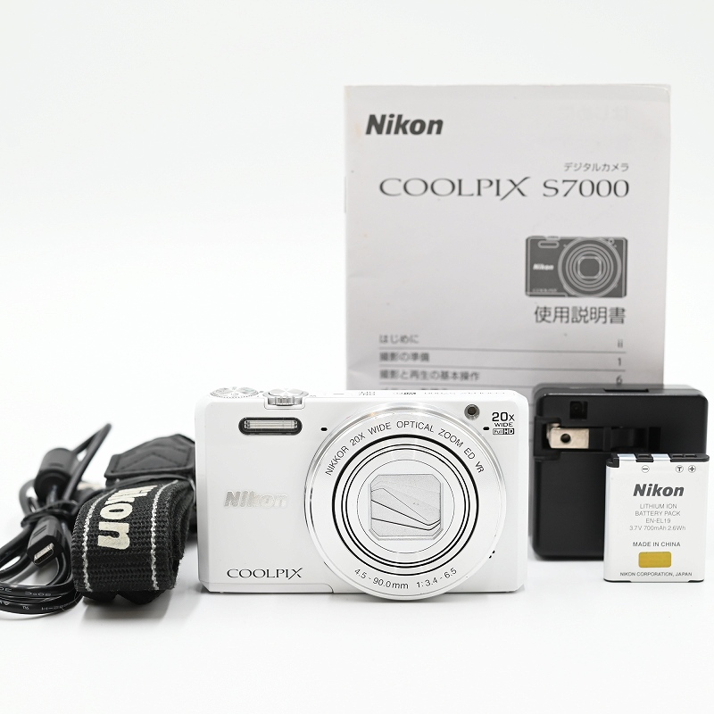 ニコン クールピクス COOLPIX S7000（ホワイト） コンパクトデジタル
