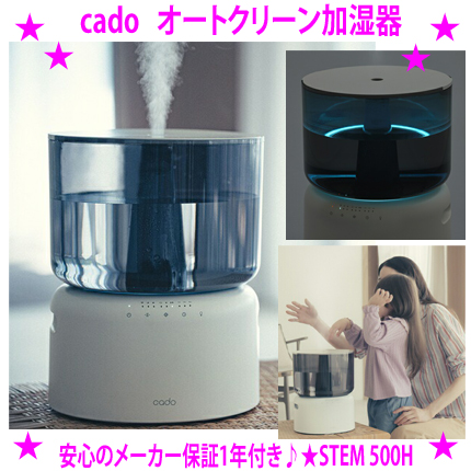 cado カドー 加湿器 STEM ステム 500H HM-C500H - 最安値・価格比較