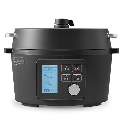 IRIS OHYAMA 電気圧力鍋 3L PMPC-REMA3-H （ダークグレー） 電気圧力鍋