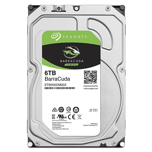 Seagate ST16000DM001 ［BarraCuda 16TB］ BarraCuda（Seagate） 内蔵