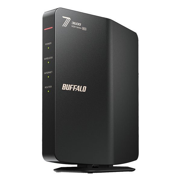 BUFFALO WSR-3200AX4S-BK （ブラック） AirStation 無線LANルーター