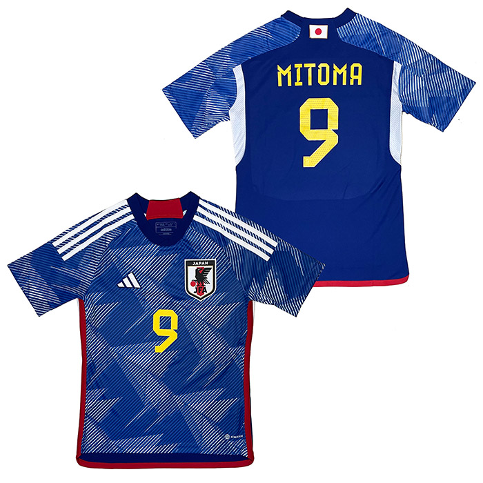 アディダス サッカー日本代表 2023 オーセンティック 三苫薫 ユニフォーム