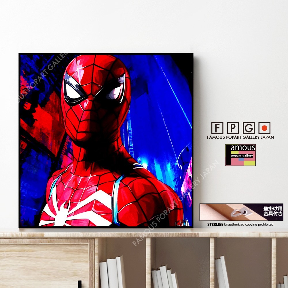 ポップアートパネル インテリア アート ポスター 絵 SPIDERMAN-VER.4