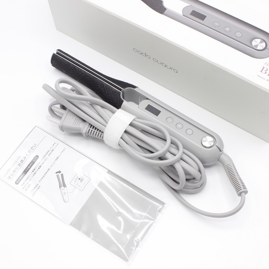 cado カドークオーラ ストレートヘアアイロン BI-G1-CG （クールグレー