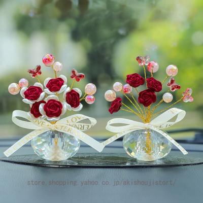 ガラス細工薔薇いろんな色No.13 〜17