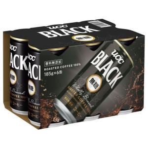 UCC ブラック無糖 缶 ( 185g*30本入 )/ ブラック アイスコーヒー