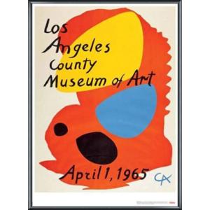 額装済/Abstraction 1966/アレクサンダー カルダー/ポスター