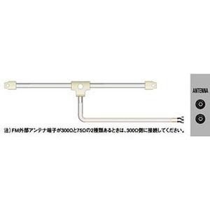 日本アンテナ RMVB33SUEBP 新4K8K衛星放送対応 卓上用UHF／BS・CS