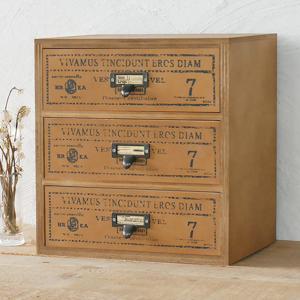 昭和 レトロ アンティーク 木製小引出 小物入 鍵付 : SK STORE - 通販