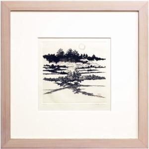 田渕俊夫 「 たけ 」 四季六題より オリジナルリトグラフ 石版画 版画