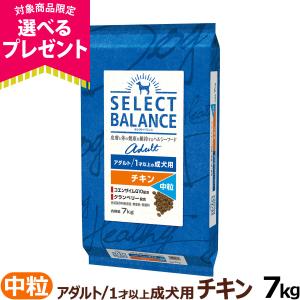 SELECT BALANCE セレクトバランス アダルト チキン 小粒 7kg : にゃん