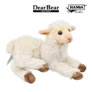 HANSA BH4562 ヒツジ 仔 ひつじ 羊 こども 子供 ぬいぐるみ リアル