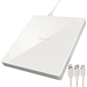 BUFFALO RR-W1-WH スマートフォン用CDレコーダー ラクレコ＋ ホワイト