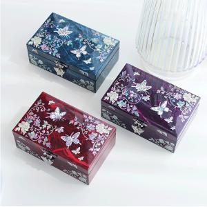 韓国螺鈿 螺鈿漆器 螺鈿 高級 宝石箱 ジュエリーボックス 鶴 韓国伝統