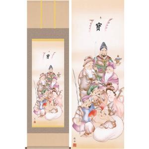 掛け軸 蓮上観音 (高畠周峰) 掛軸 : 掛け軸・絵画の専門店 掛軸堂画廊