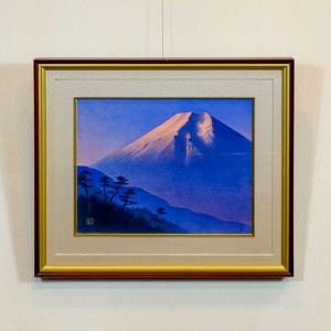 ≫真作保証*イレーヌ・メイヤー作*贈物*直筆サイン入り大型シルク