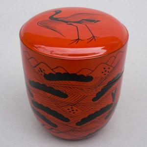 茶道具 瑞鳥蒔絵平棗（鵬雲斎好写） : 茶道具春日園ヤフー店 - 通販