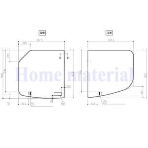 TOTO お風呂のふた 風呂ふた ラウンド浴槽向け断熱ふろふた 組みふた