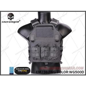 EMERSON LBT6094Aスタイル プレートキャリア 3ポーチ付 マルチカム