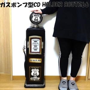 ガスポンプ CD HOLDER GASOLINE ラック 棚 インテリア アメリカン 雑貨
