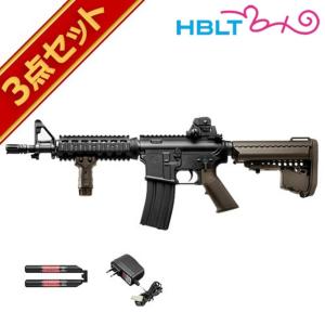☆超値下げ中☆次世代電動ガン M4 CQB-R ブラック （オプション付き