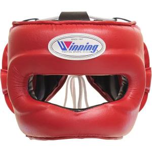 ウィニング ヘッドギア 赤色 ノーズガード仕様 Winning 【即納 送料