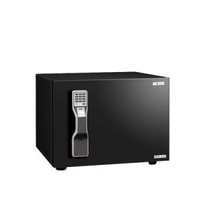 エーコー（EIKO） 家庭用 小型 耐火金庫 指紋認証 テンキー式 プッシュ