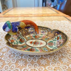 ノリタケ オールドノリタケ RCニッポンマーク 金彩盛上 手付 皿