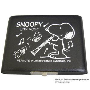 クラリネット リードケース スヌーピー 5枚入 黒 SCL-05 SNOOPY : G&G