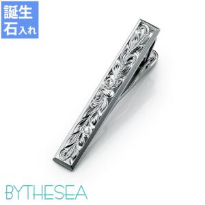 ハワイアンジュエリー ネクタイピン 名入れ 刻印無料 誕生石入れ可