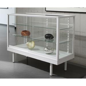 業務用ガラスケース ショーケース 幅90奥行45高さ152.8cm : スズキ陳列