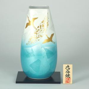 九谷焼 花瓶 日本伝統工芸品 日本の伝統工芸品【九谷焼】6号花瓶 春秋