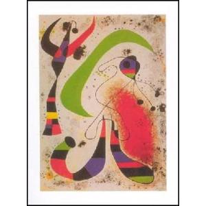 ジョアン・ミロ リトグラフ 4 絵画 抽象画 版画 インテリア