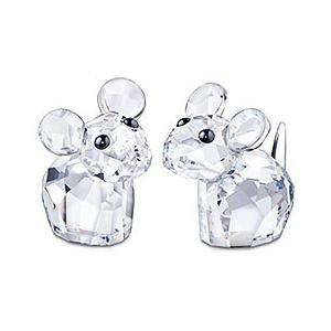 SWAROVSKI（スワロフスキー） 廃盤品 ネズミ 『Jo & Harry』 843090